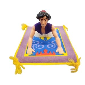 Vintage 1992 JusToys Disney's Aladdin Magic Flying Carpet 15011 Not Tested